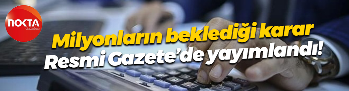 Memur zammı Resmi Gazete'de yayımlandı!