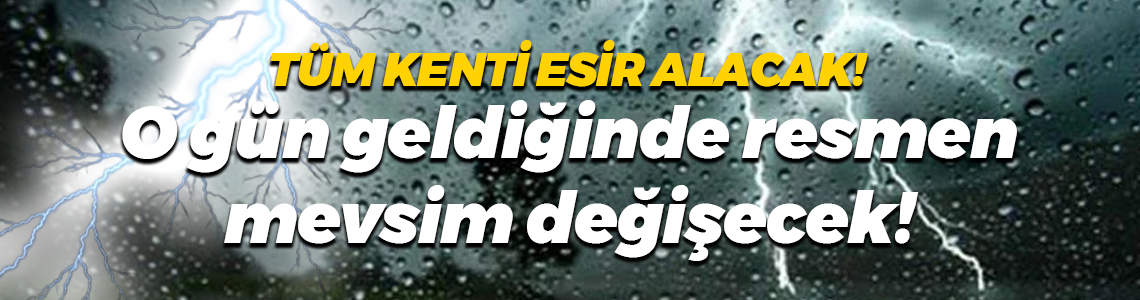 Kocaeli'de o gün geldiğinde resmen mevsim değişecek! Tüm kenti esir alacak!