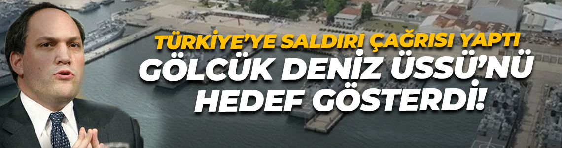 Türkiye’ye saldırı çağrısı yaptı, Gölcük Deniz Üssü’nü hedef gösterdi!