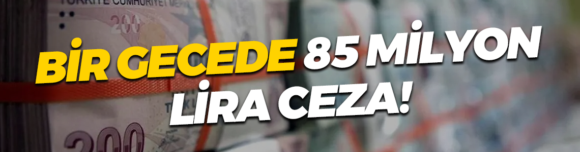 SPK'dan o iki şirkete toplam 85 milyon lira ceza!