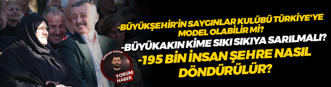 Kocaeli Büyükşehir’in Saygınlar Kulübü Türkiye’ye model olabilir mi?