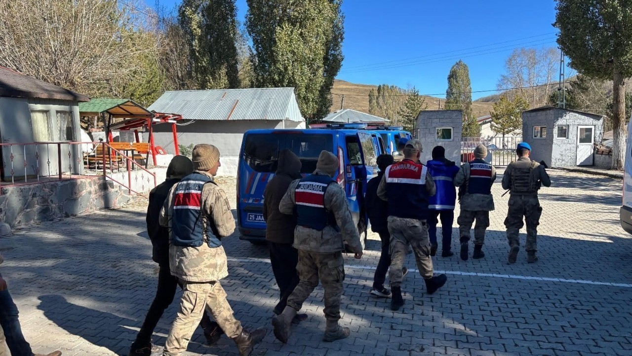 Erzurum’da düzensiz göçmen operasyonu