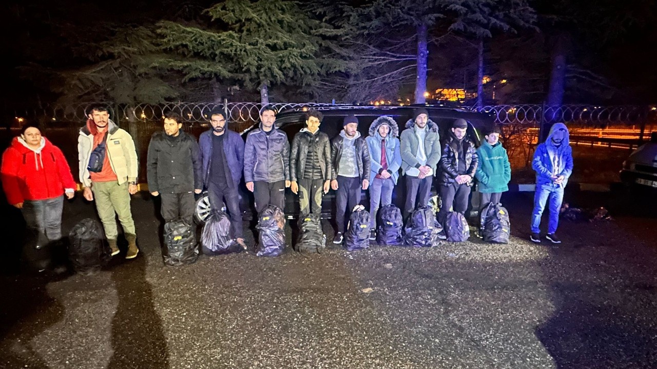 Tekirdağ'da düzensiz göç operasyonu