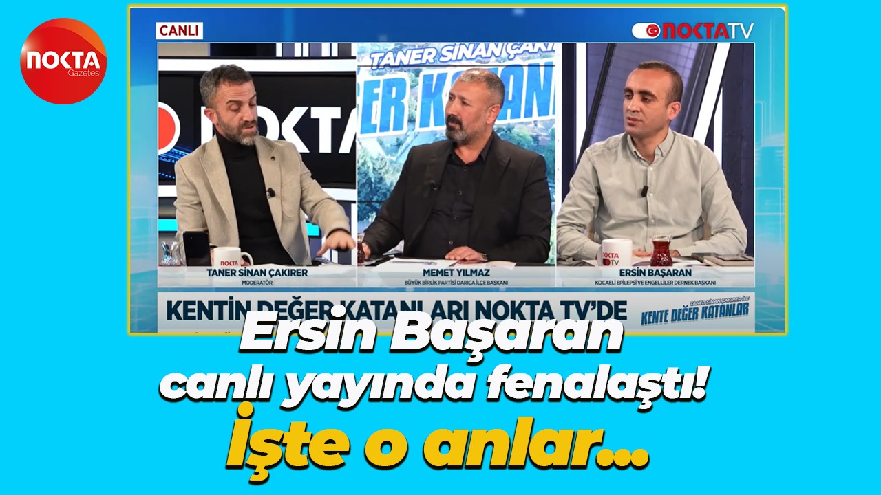 Ersin Başaran canlı yayında fenalaştı! İşte o anlar...