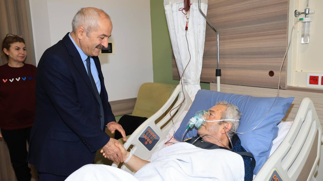 Zinnur Büyükgöz'den moral ziyareti