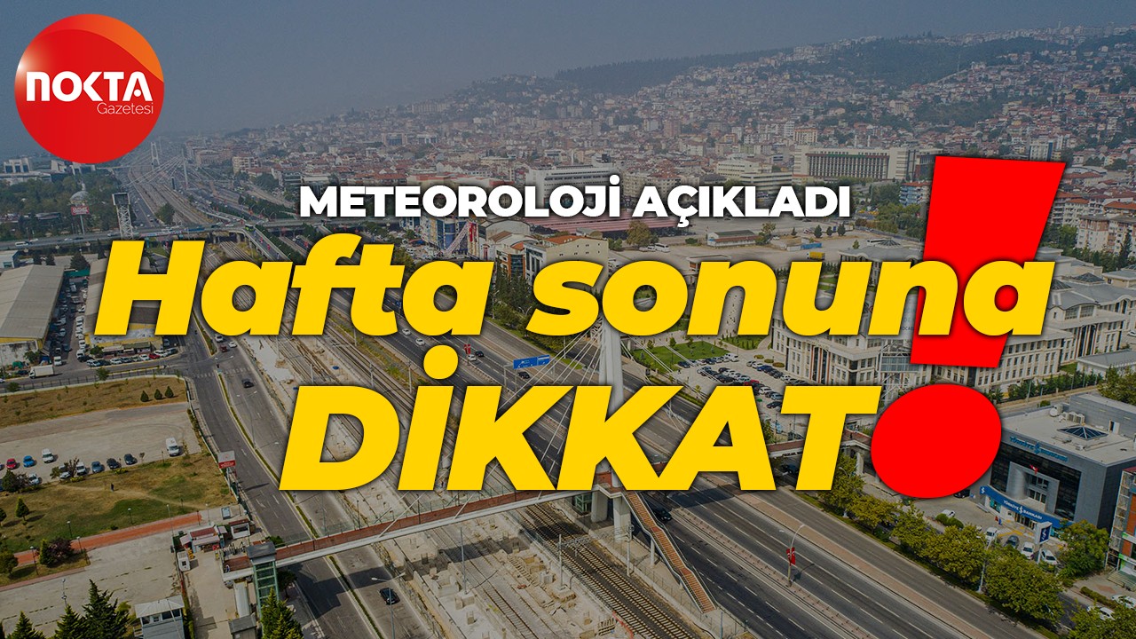 Meteoroloji Kocaeli'nin hava durumu verilerini yayınladı: Gözler hafta sonunda!