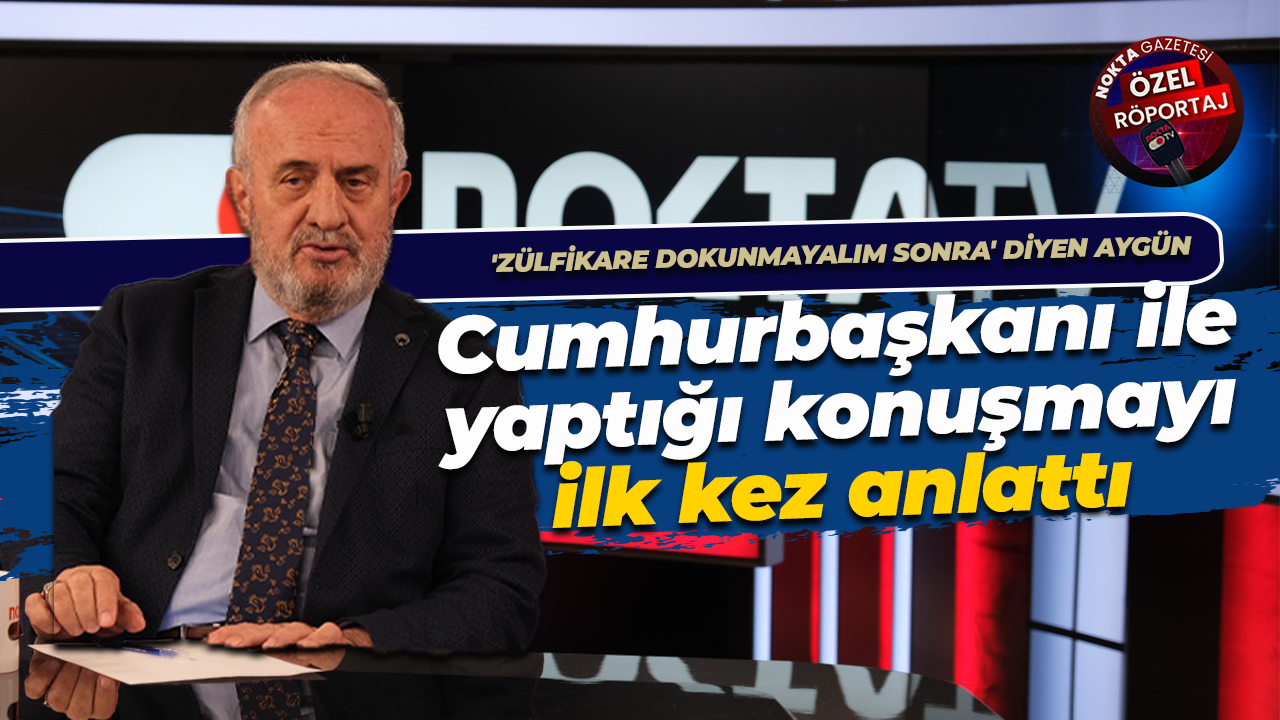 Zeki Aygün, Cumhurbaşkanı Erdoğan ile yaptığı özel görüşmenin detaylarını ilk defa anlattı!