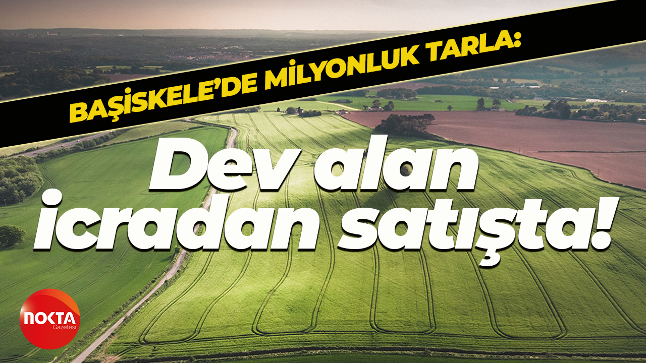 Başiskele'de milyonluk dev tarla icradan satışta! İhale tarihleri belli oldu