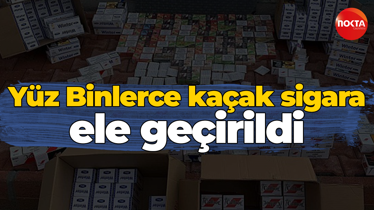Kocaeli'de kaçak sigaraya dev operasyon!