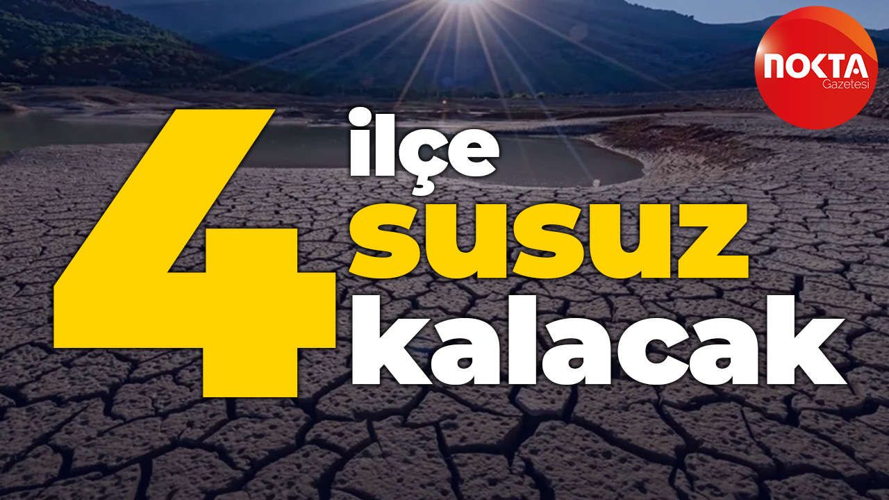İSU duyurdu: Kocaeli'de 4 ilçede su kesintisi olacak!