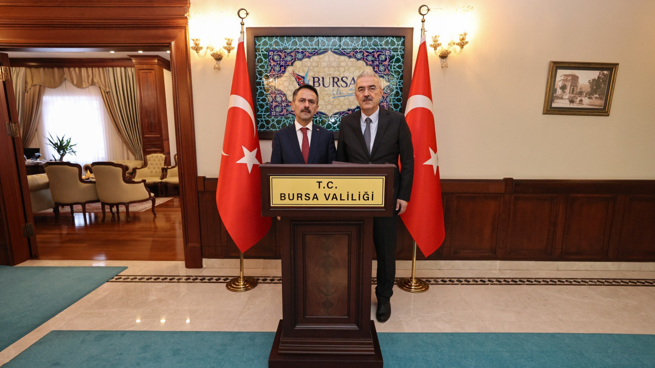 İlhami Aktaş'tan, Vali Erol Ayyıldız'a ziyaret