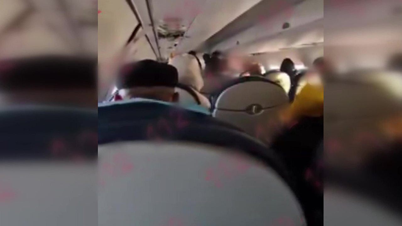 Kazakistan'daki uçak kazası sırasında kelime-i şehadet getirdiği anlar kamerada