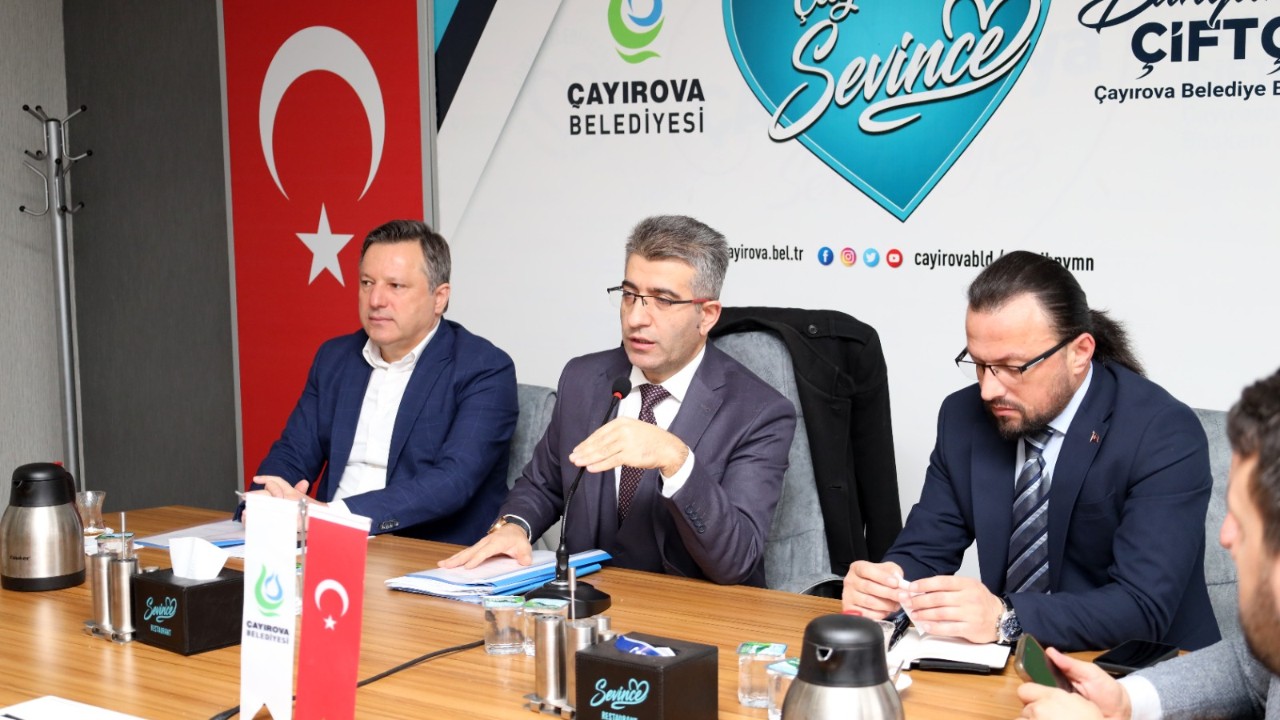 Aralık ayı imar toplantısı Çayırova'da yapıldı