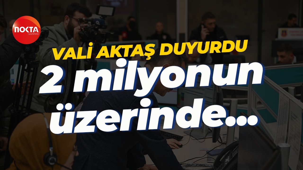İlhami Aktaş: 2024 yılında 2 milyonun üzerinde çağrı geldi!