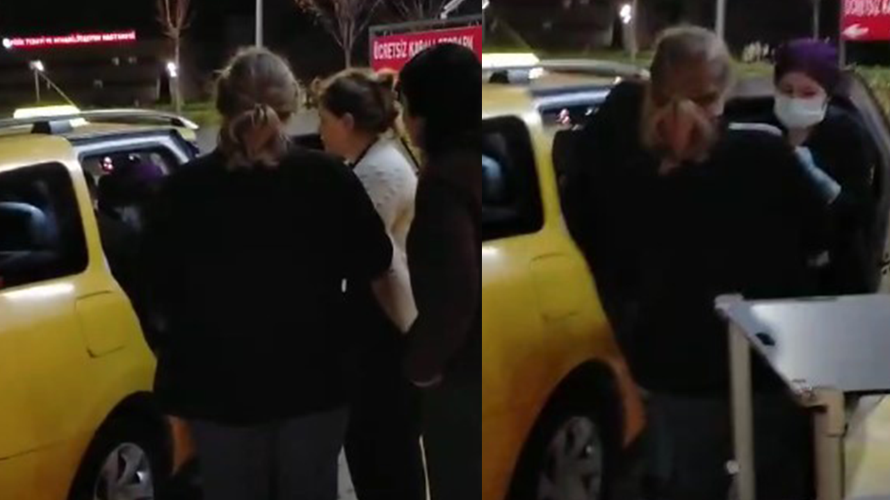 Bursa'da hamile kadın taksi içinde doğum yaptı