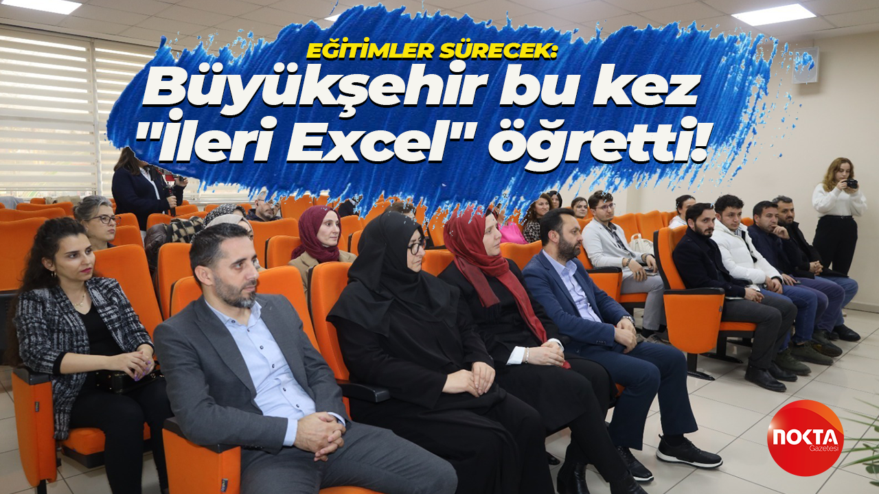 Kocaeli Büyükşehir Belediyesi personelini eğitmeye devam ediyor! Tam 3 hafta sürdü