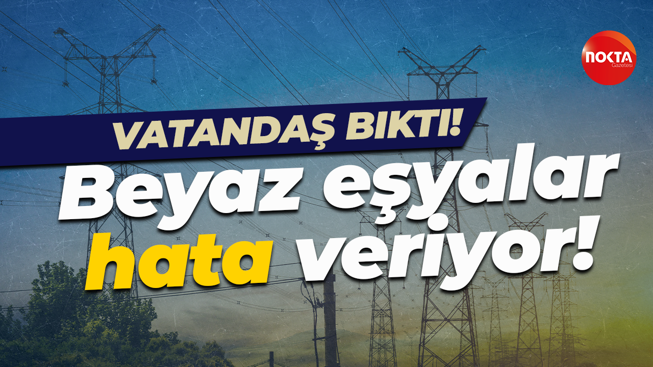 Kocaeli'de vatandaş elektrik kesintilerinden bıktı! Beyaz eşyalar hata veriyor