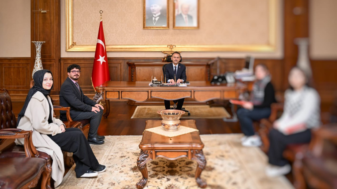 Çayırova Çocuk Evleri Sitesinden Vali İlhami Aktaş'a ziyaret