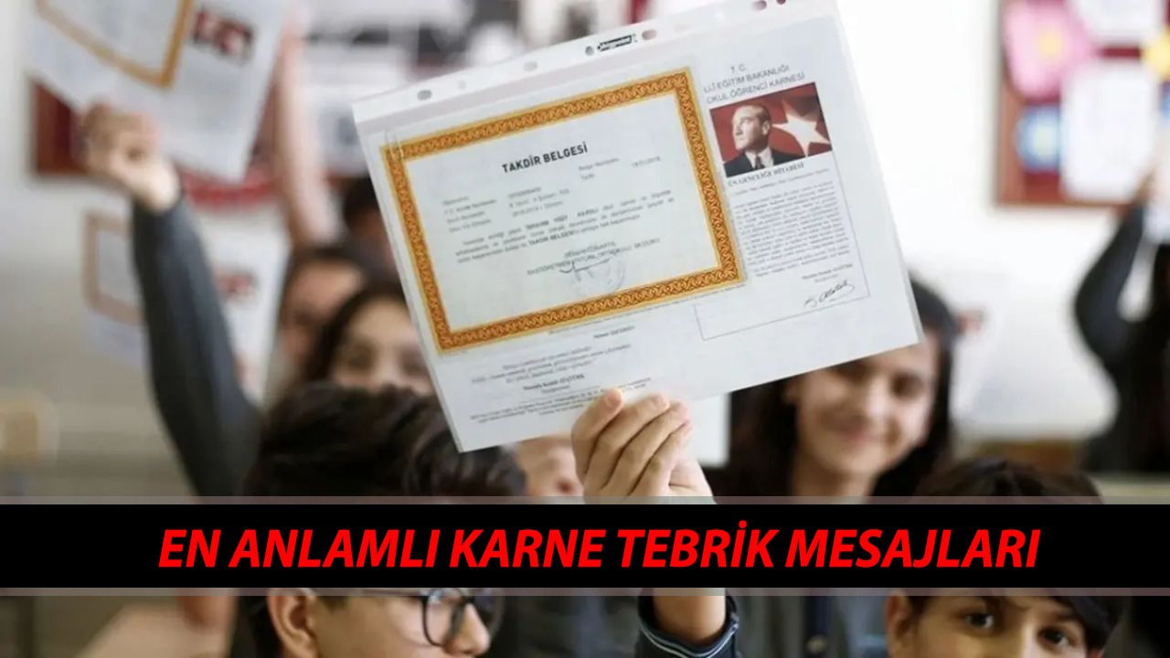 KARNE GÜNÜ TEBRİK MESAJLARI 2025 YENİ || Etkileyici, Farklı, Motive Eden Karne Kutlama Sözleri