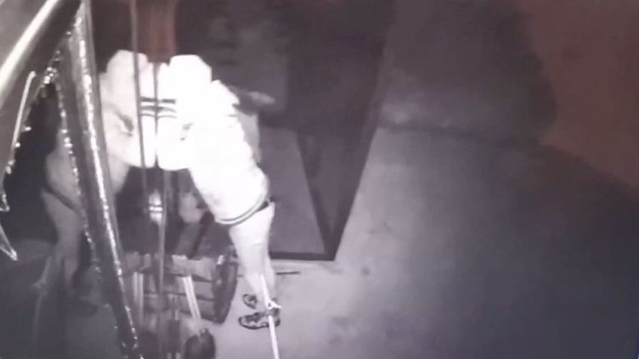 Kadın iç çamaşırı çalan şüpheli yakalandı