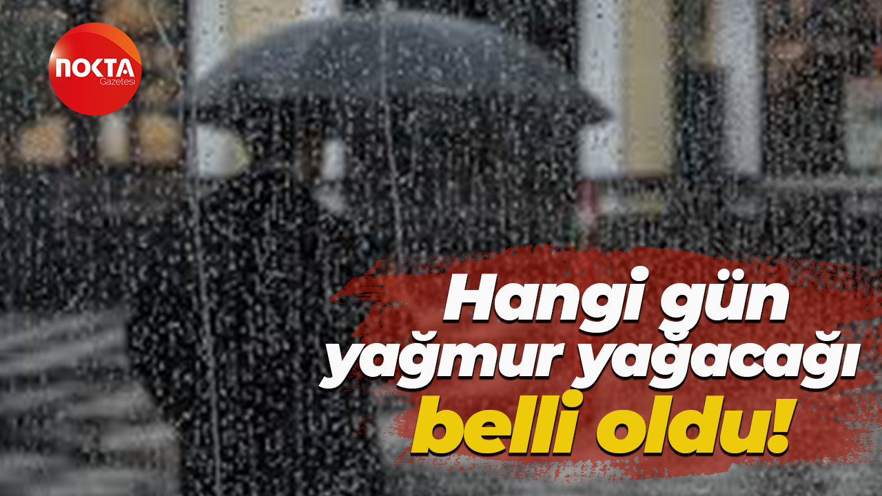 Kocaeli’de ne zaman yağmur yağacağı belli oldu! Sadece bir yağıp gidecek