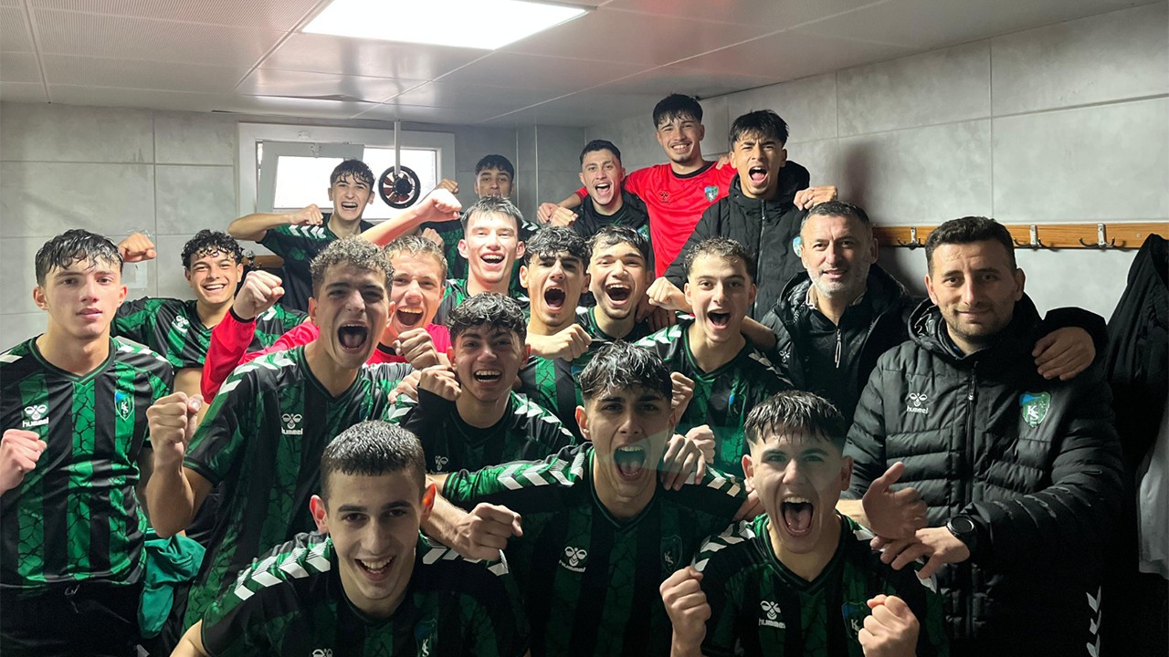 Kocaelispor U-17 tüm ayak oyunlarına rağmen kazandı “1-3”
