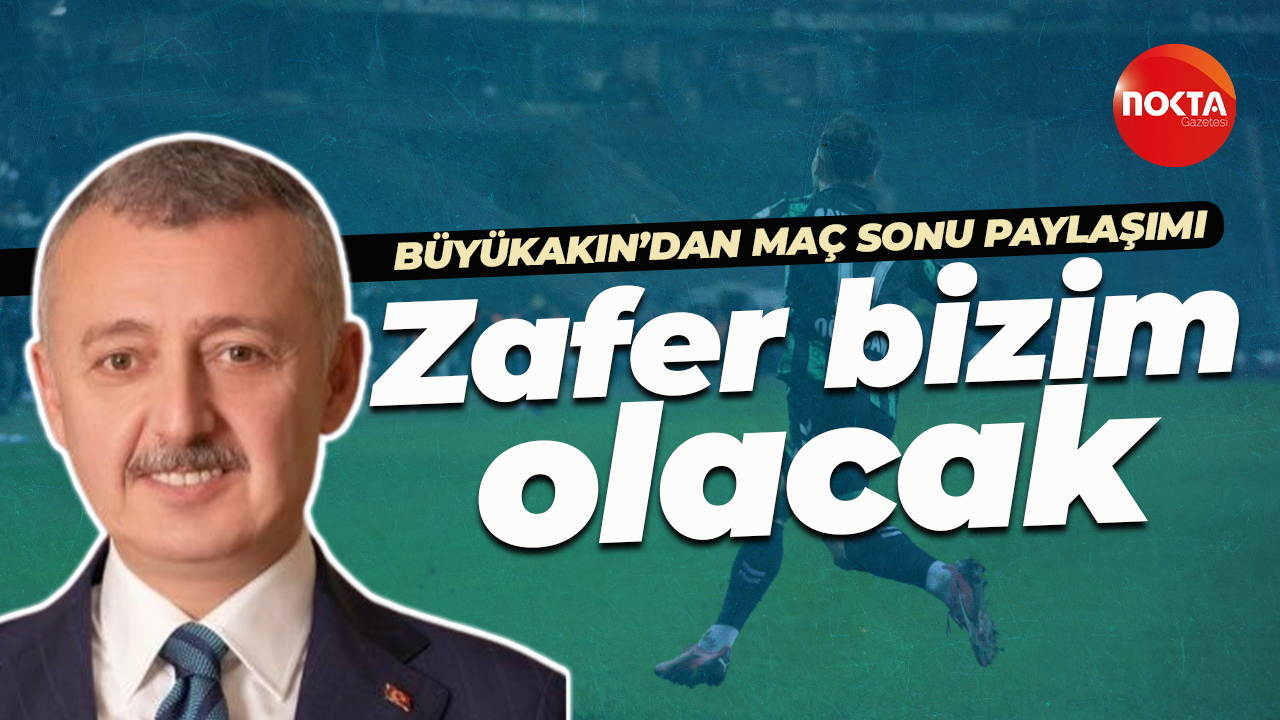 Kocaelispor'un galibiyeti sonrası Tahir Büyükakın'dan paylaşım: Zafer bizim olacak