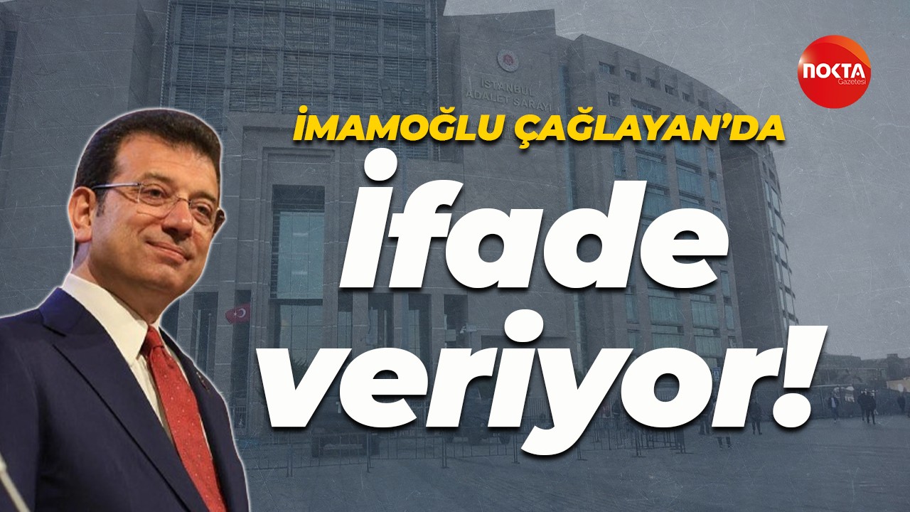 Ekrem İmamoğlu Çağlayan Adliyesi'nde: İfade veriyor