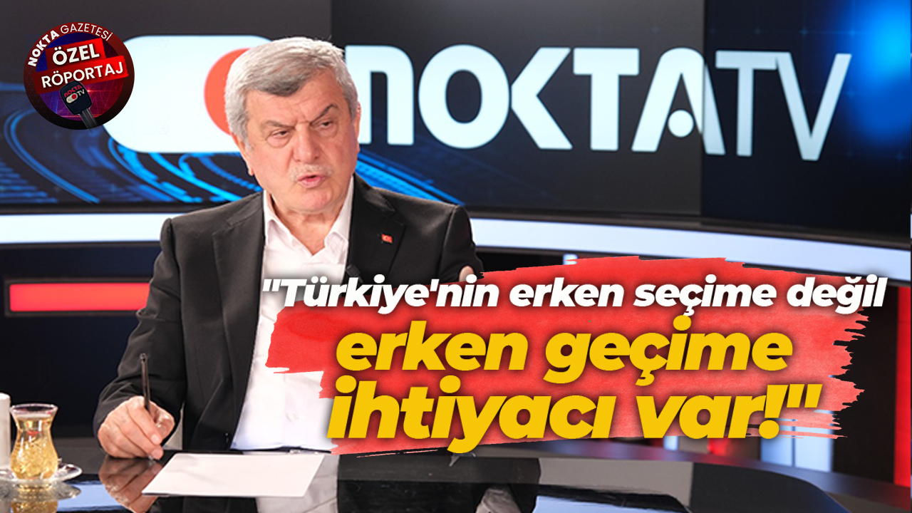İbrahim Karaosmanoğlu, "Türkiye'nin erken seçime değil erken geçime ihtiyacı var!"
