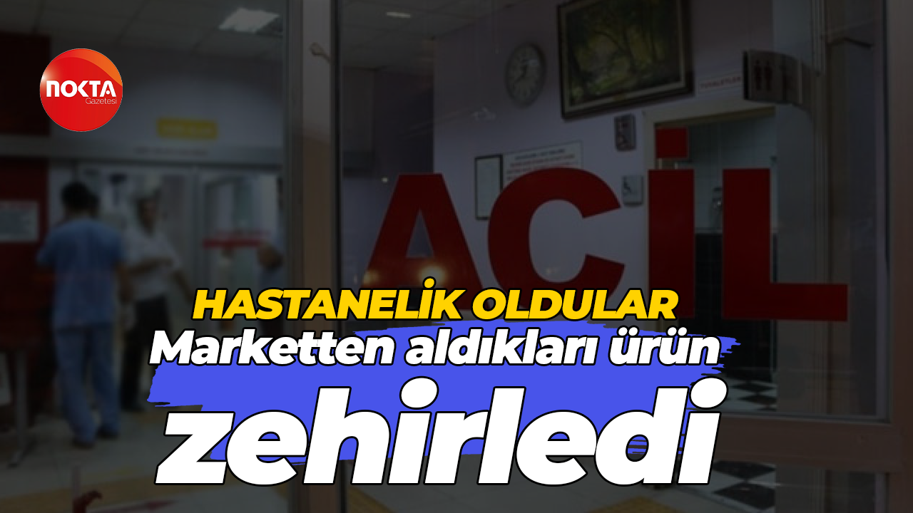Kocaeli'de bir vatandaş, zincir marketten aldıkları üründen zehirlendiklerini iddia etti