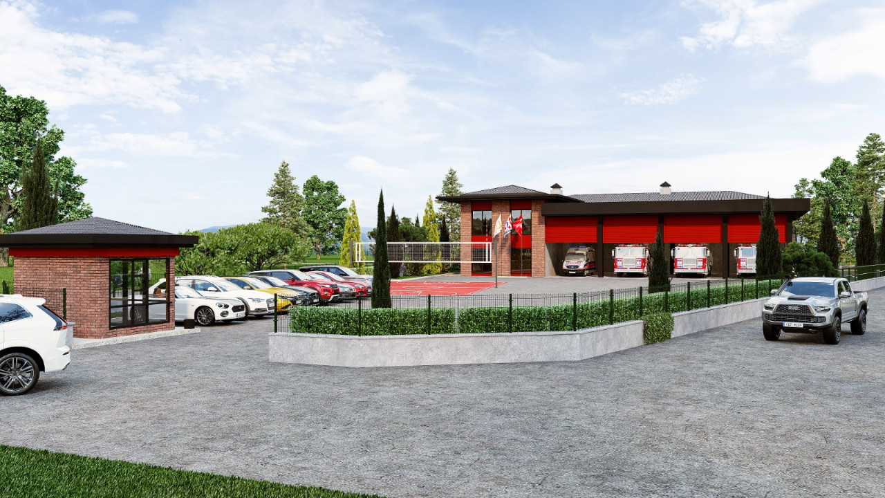 Kocaeli Büyükşehir’den modern itfaiye tesisi: Kartepe Müfreze binası yapımda