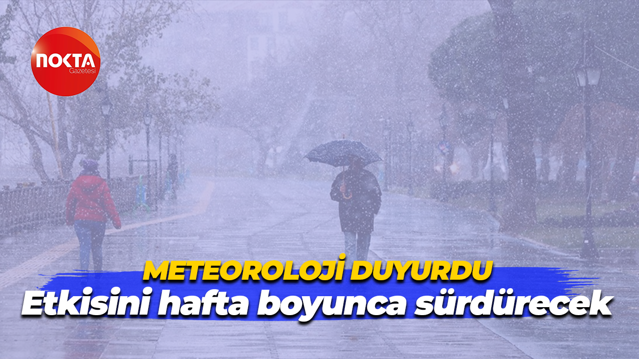 Kocaeli'de soğuk hava ve yağışlar etkisini hafta boyunca gösterecek