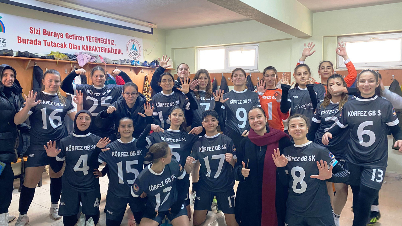 Körfezli kızlardan farklı galibiyet! "5-0"