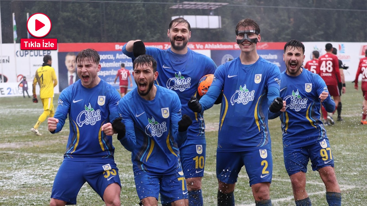 Belediye Derincespor – Arnavutköy Belediyespor maçının geniş özeti