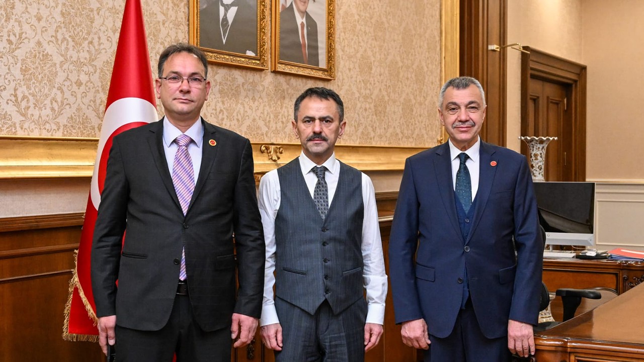 İlhami Aktaş, Veliahmet ve Hacıhızır muhtarlarını misafir etti
