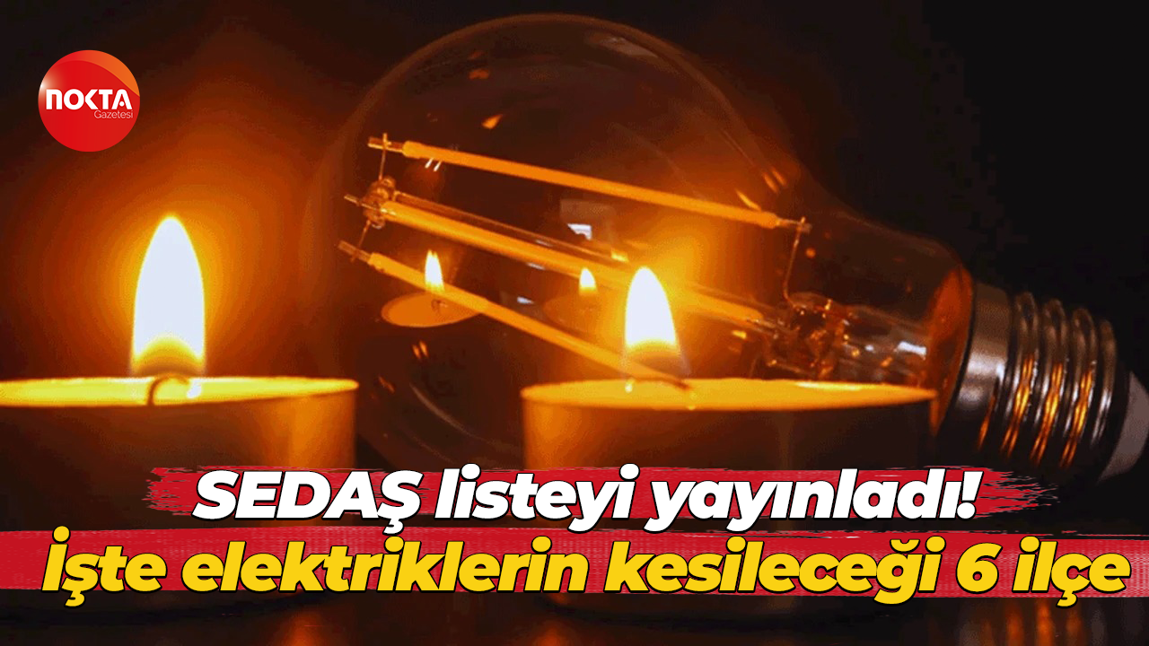 Kocaeli’de SEDAŞ’ın elektrikleri keseceği ilçeler belli oldu! İşte o liste