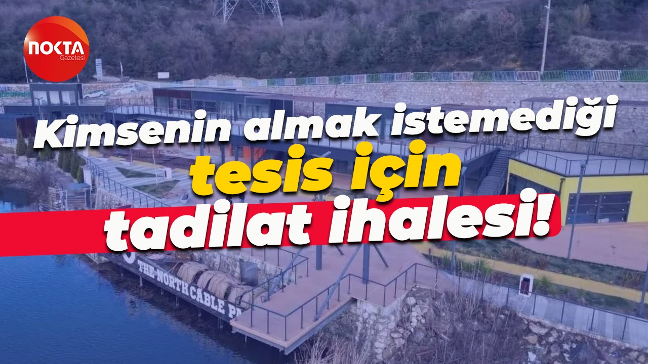Kimsenin almak istemediği tesis için tadilat ihalesi!