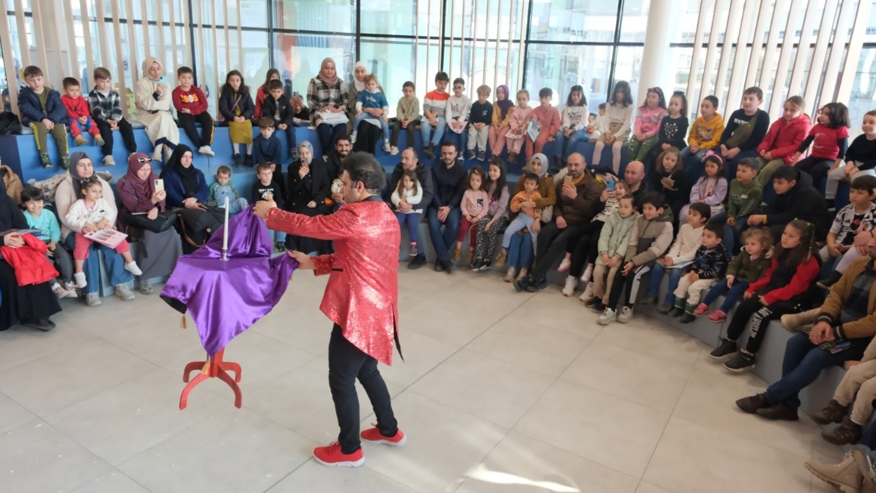 Ramazan etkinliklerinde çocuklar doyasıya eğlendi