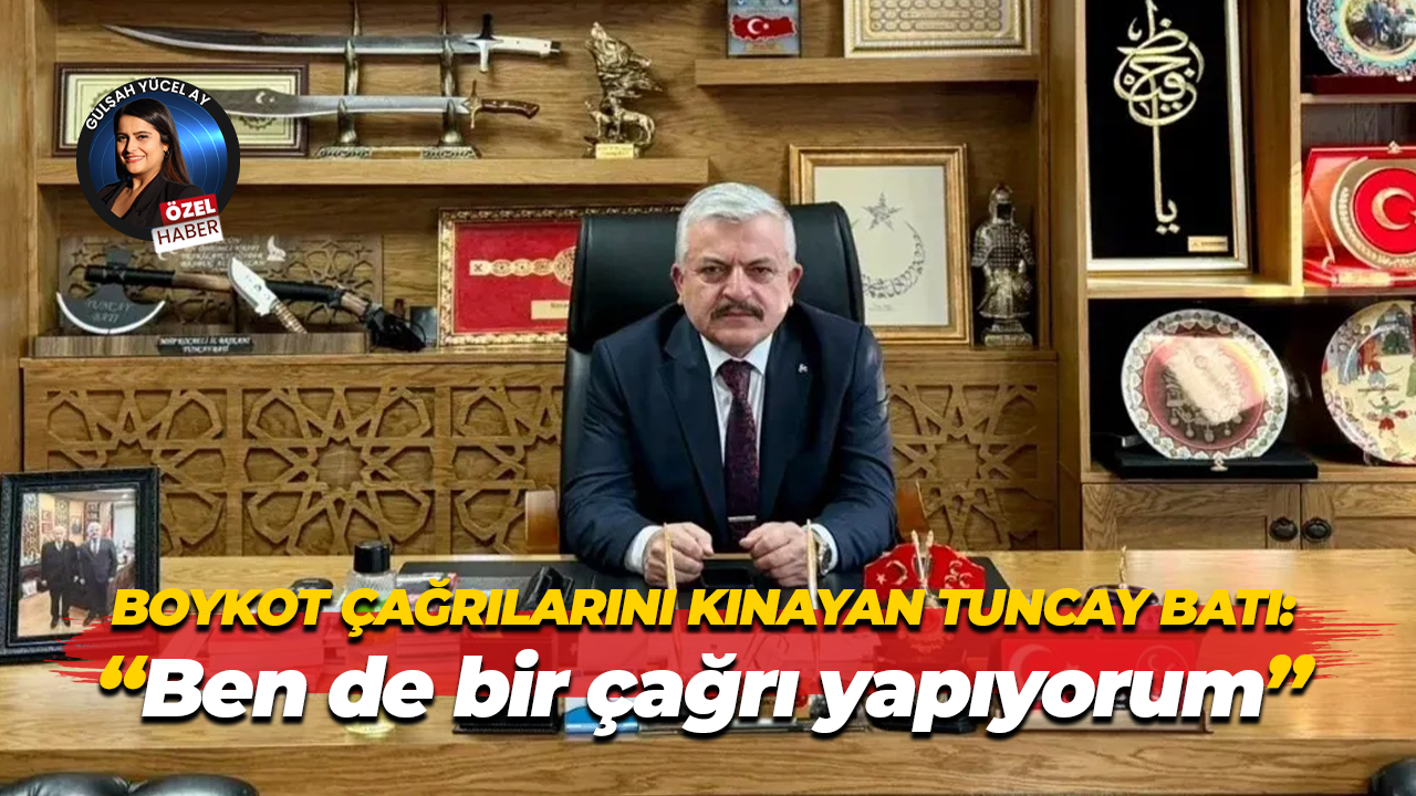 Boykot çağrılarını kınayan Tuncay Batı: “Ben de bir çağrı yapıyorum” dedi!