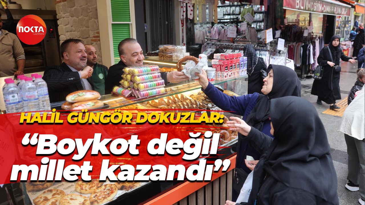 AK Parti İzmit İlçe Başkanı Halil Güngör Dokuzlar; “Boykot değil, millet kazandı”
