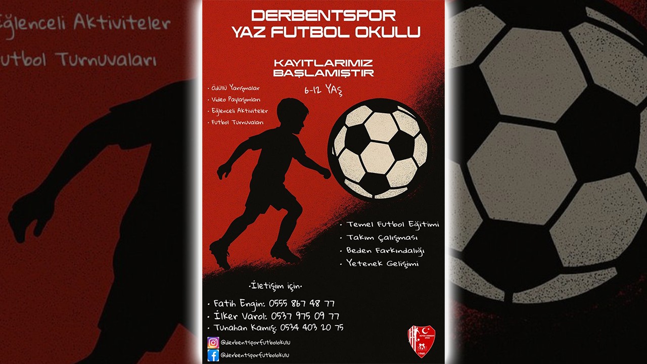 Derbentspor geleceğin yıldızlarını arıyor