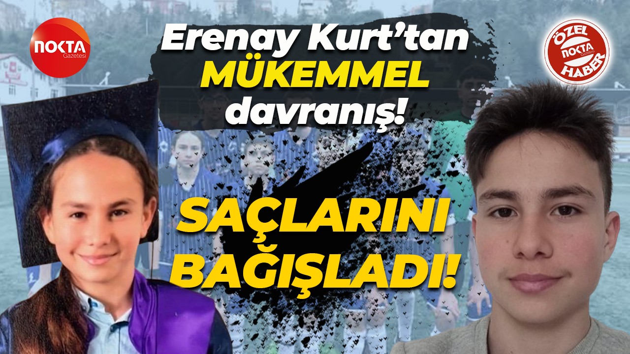 15 yaşındaki İzmitli futbolcudan MÜKEMMEL davranış! Saçlarını bağışladı!