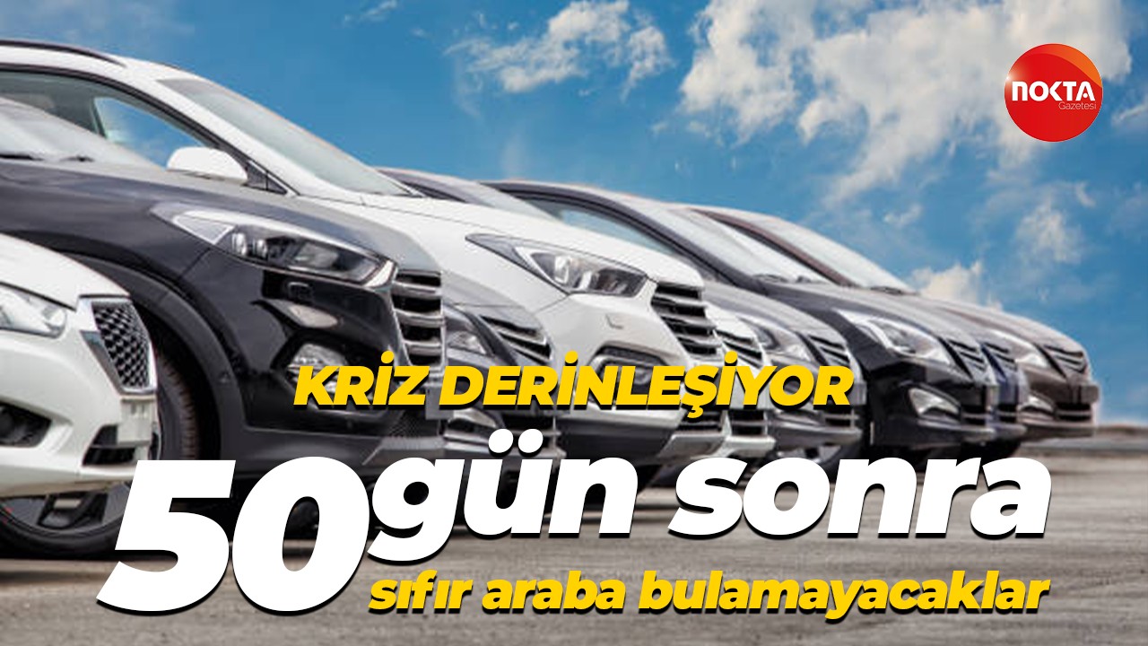 Trump bunu da yaptı… Sadece 50 günlük sıfır otomobil stoku kaldı!