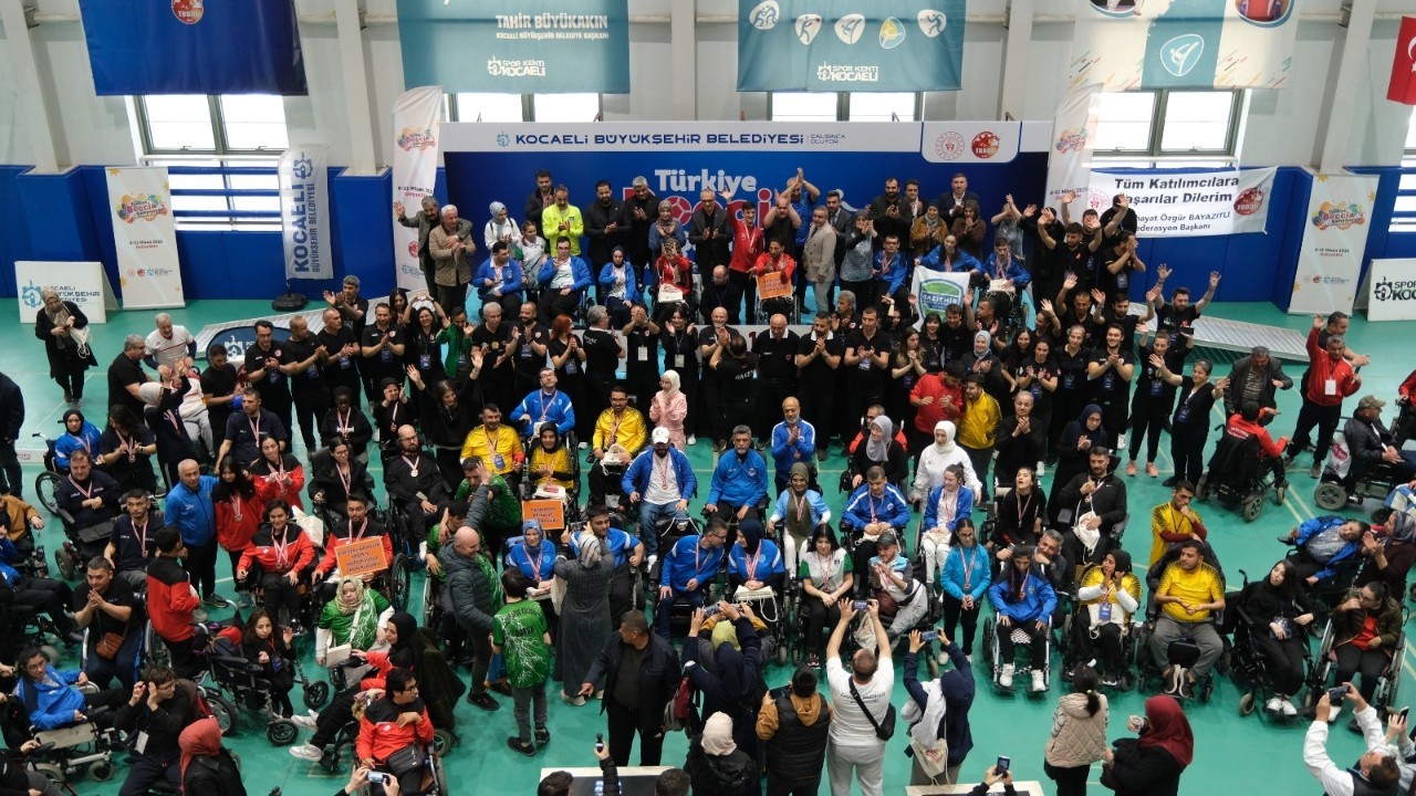 Türkiye Boccia Şampiyonası’nda Kocaeli rüzgarı esti