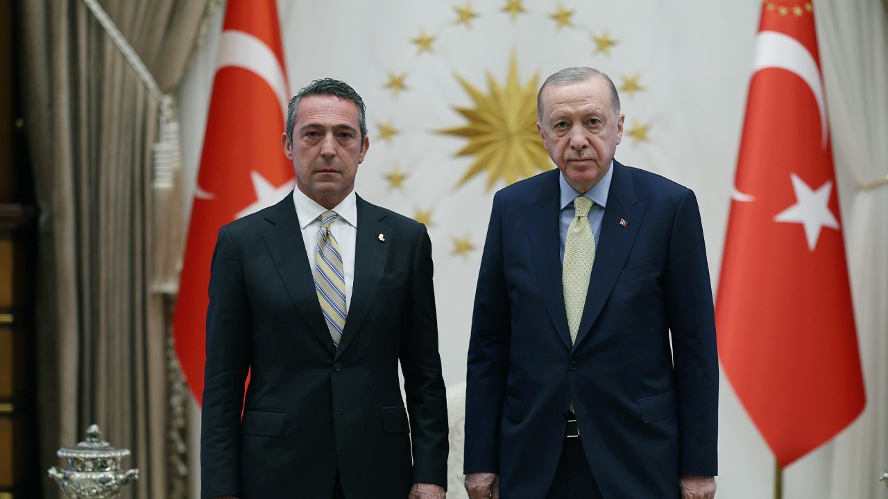 Cumhurbaşkanı Recep Tayyip Erdoğan, Fenerbahçe Başkanı Ali Koç’u kabul etti