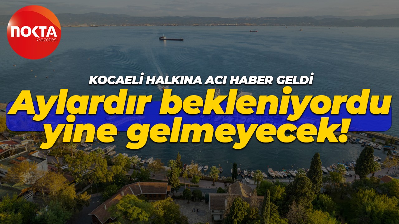 Meteoroloji Kocaeli'nin hava durumu verilerini açıkladı!