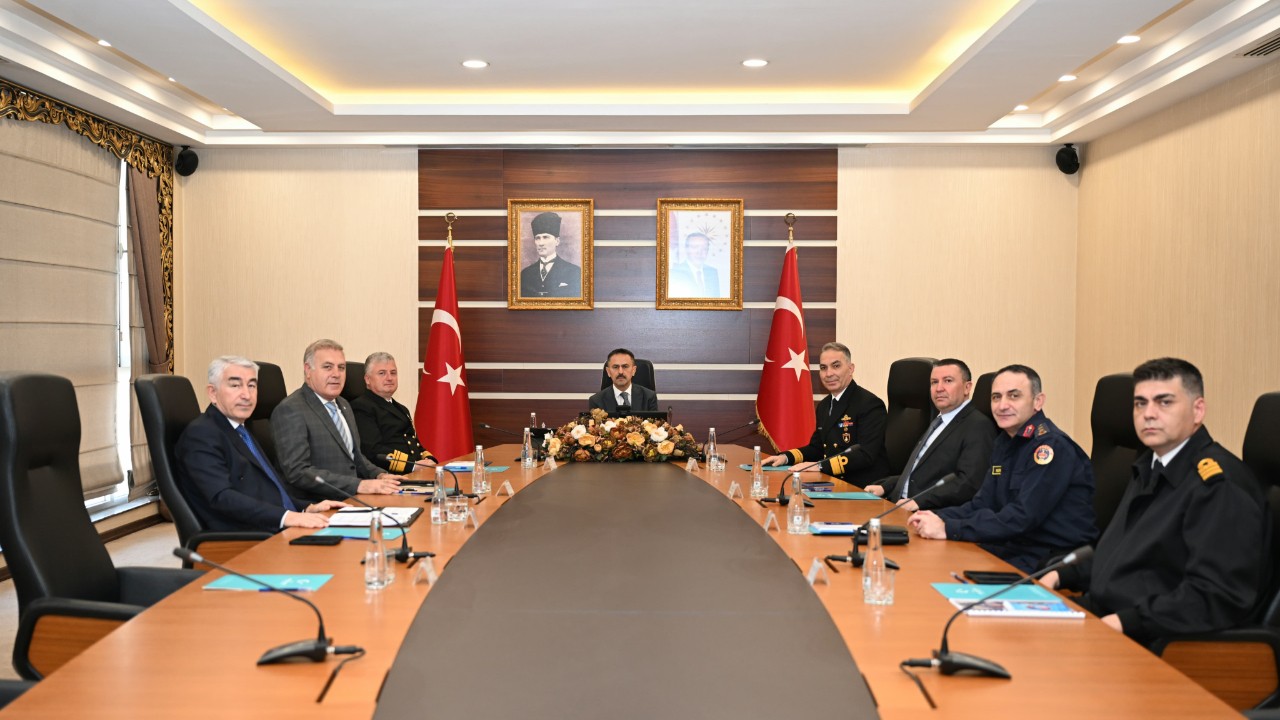 İl Güvenlik ve Asayiş Koordinasyon Toplantısı Vali Aktaş başkanlığında gerçekleştirildi