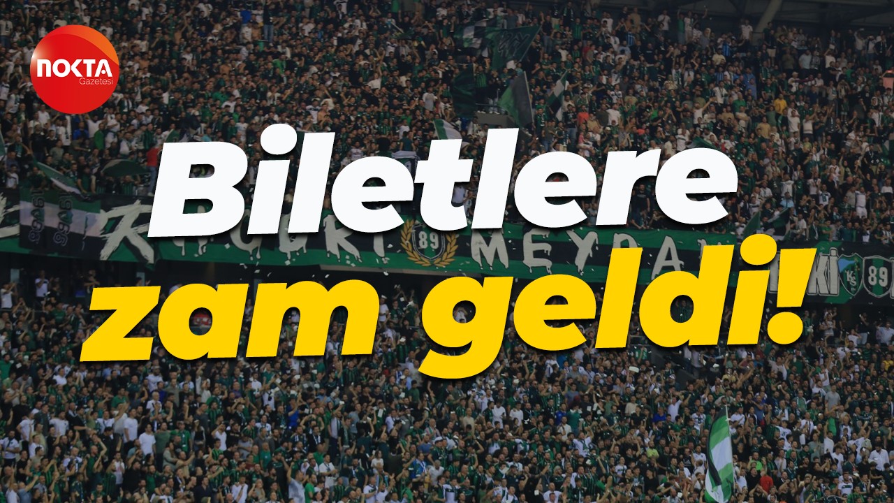 Şampiyonluk sonrası Kocaelispor'da biletlere zam geldi!