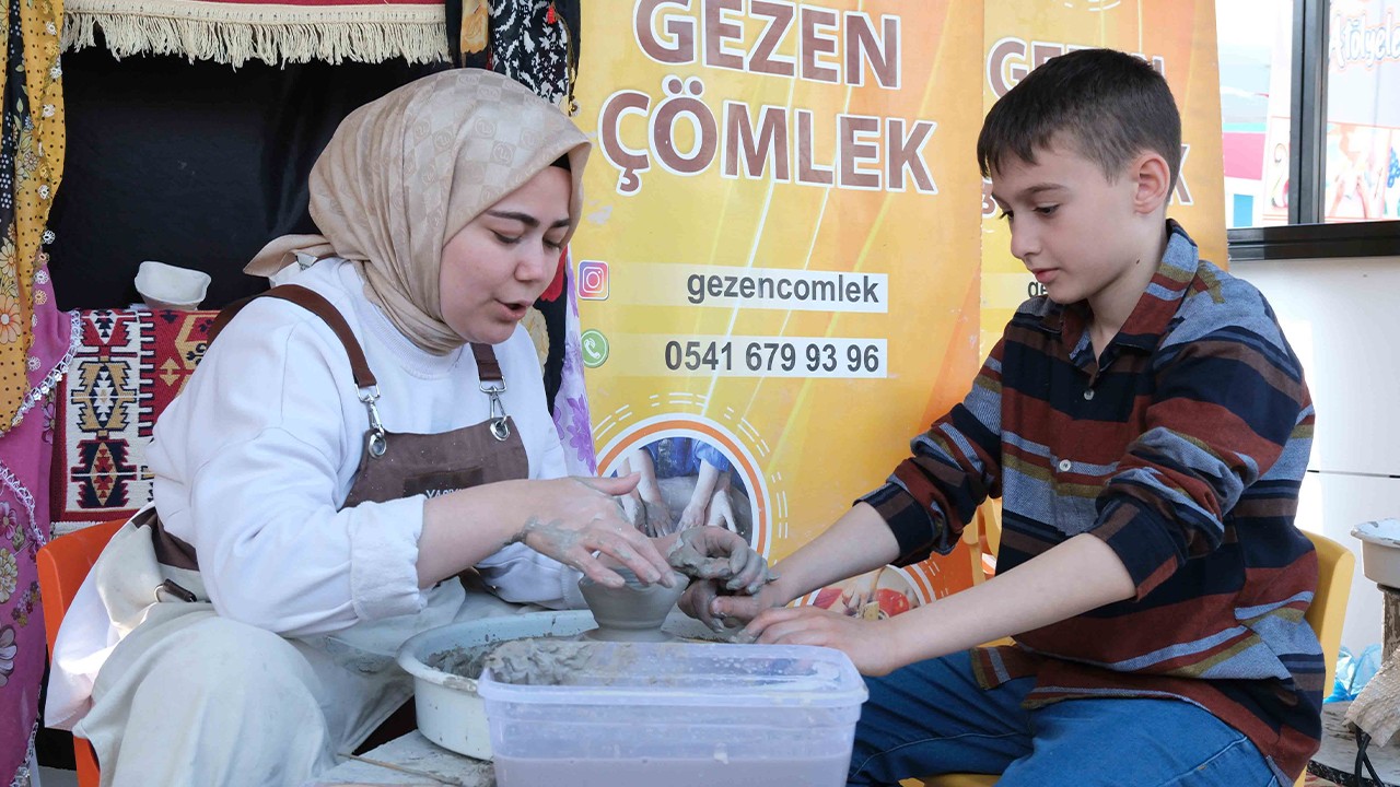 'Gezen Çömlek Atölyesi' yola çıktı!