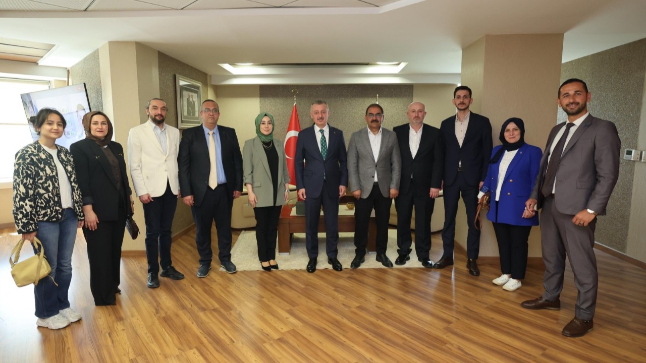 Anahtar Parti’den Tahir Büyükakın’a ziyaret